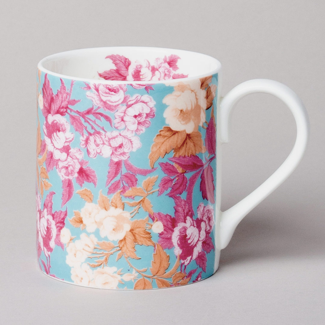English Roses Floral Mug English Roses Floral Mug
