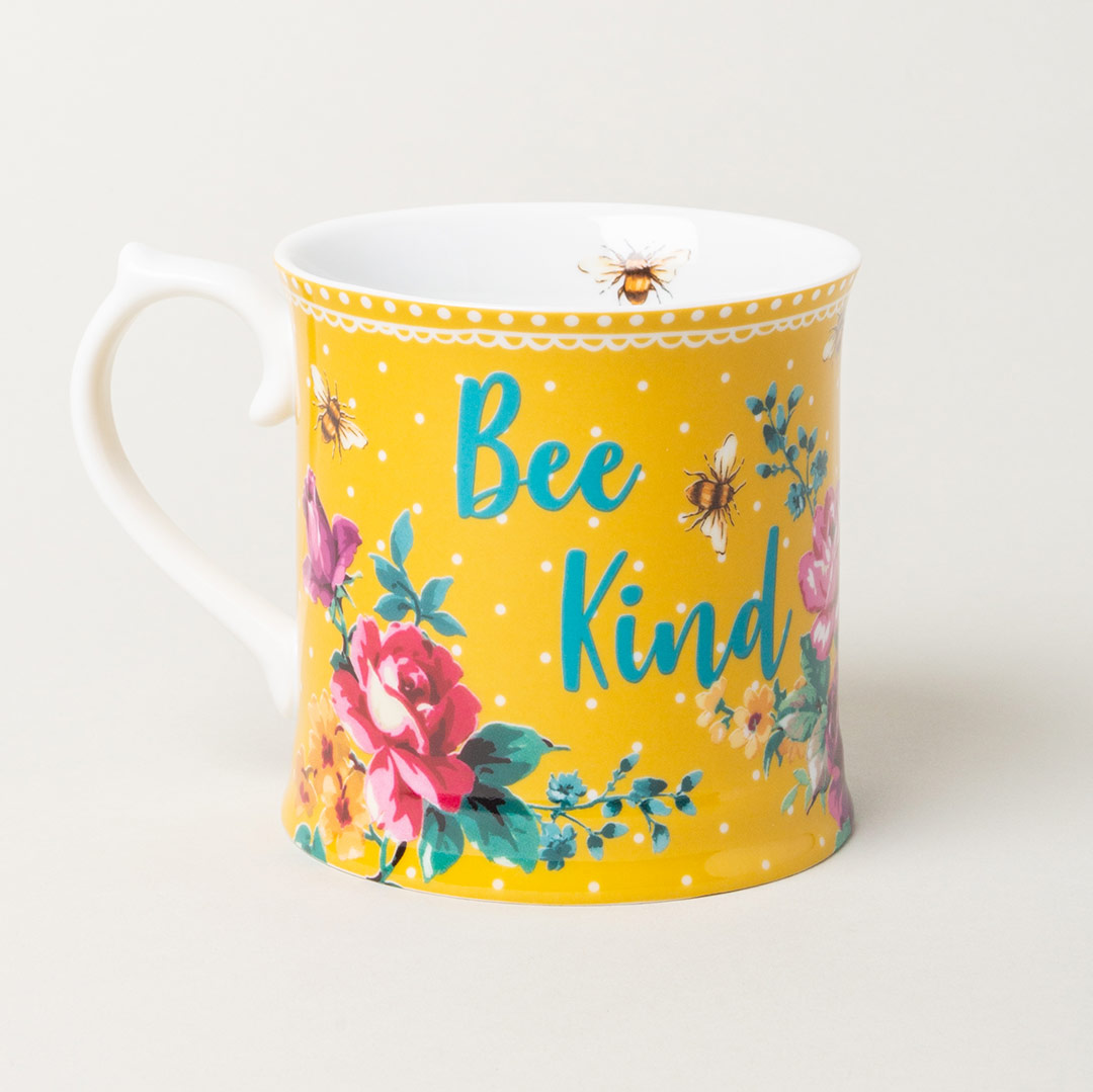 Bohemian Spirit Bee Kind Tankard Mug Bohemian Spirit Bee Kind Tankard Mug