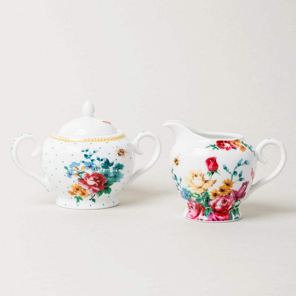 Bohemian Spirit Sugar & Creamer Set Katie Alice