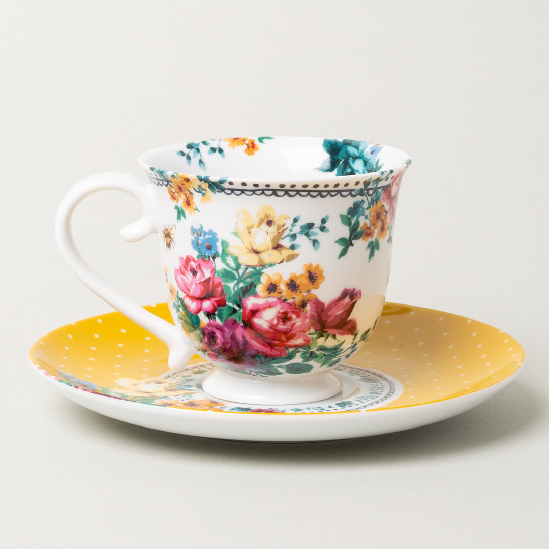 Bohemian Spirit Tea Cup And Saucer Bohemian Spirit Tea Cup And Saucer