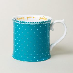 Bohemian Spirit Teal Tankard Mug