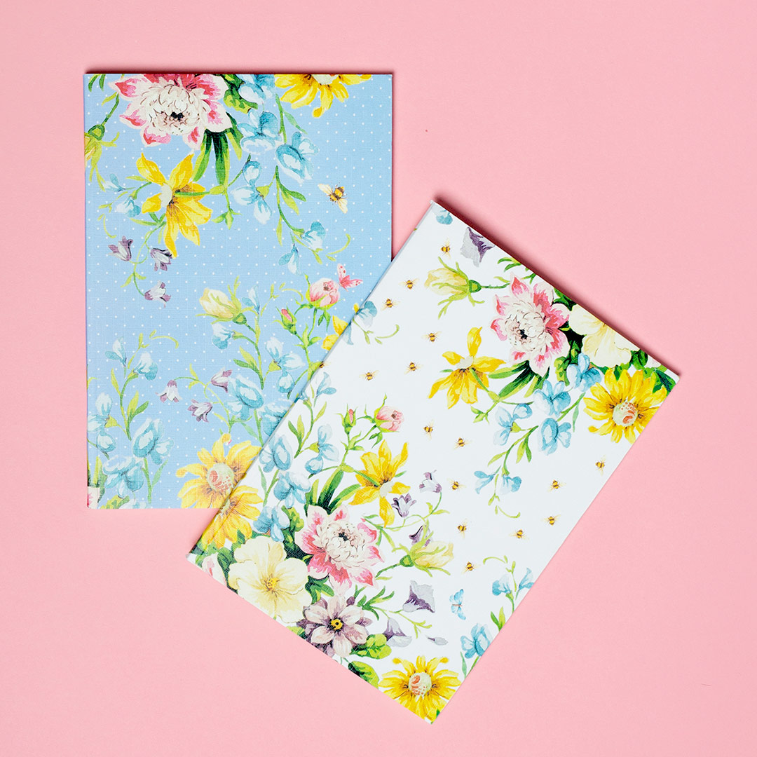English Garden Set Of Two Notebooks English Garden Set Of Two Notebooks