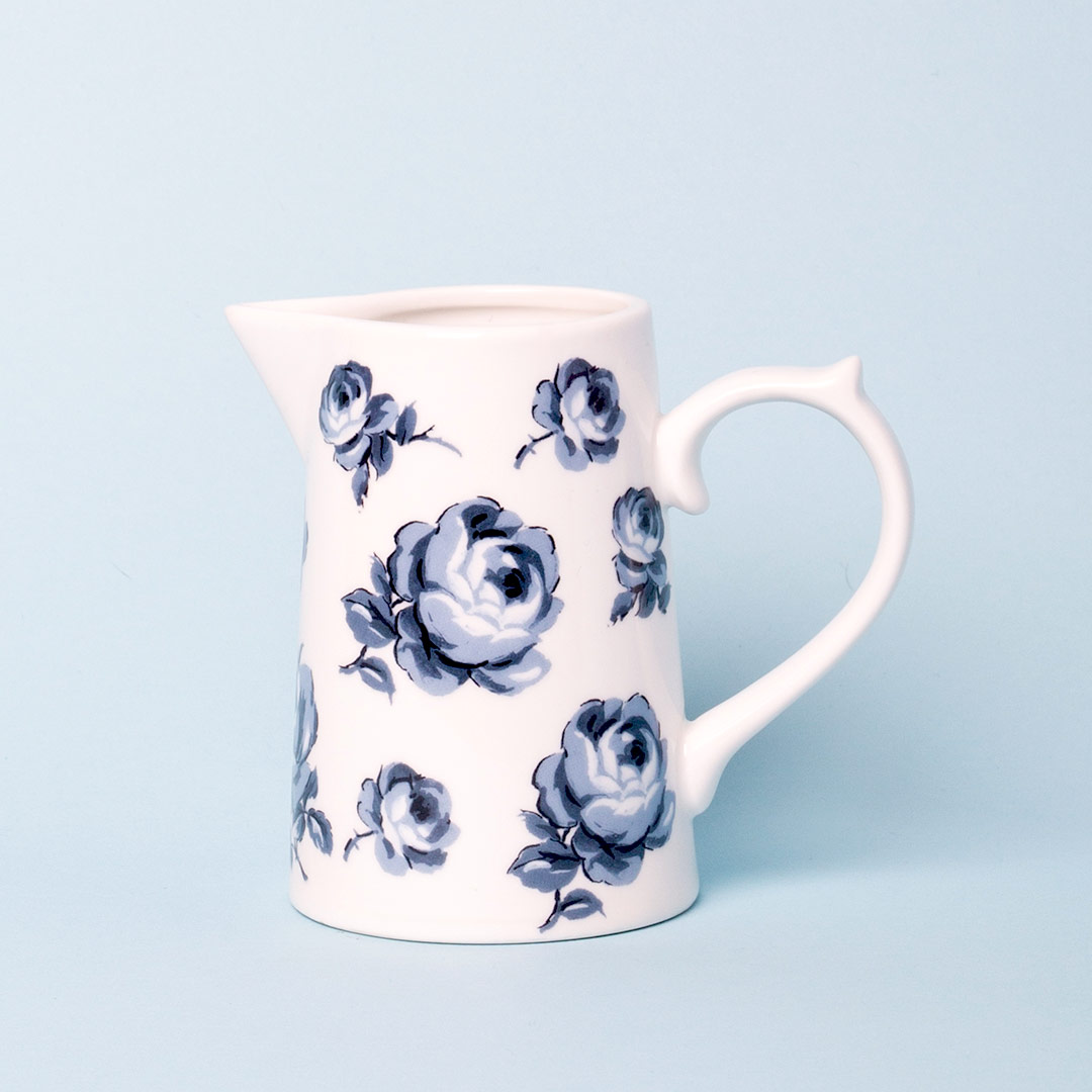 Vintage Indigo Floral Jug Vintage Indigo Floral Jug