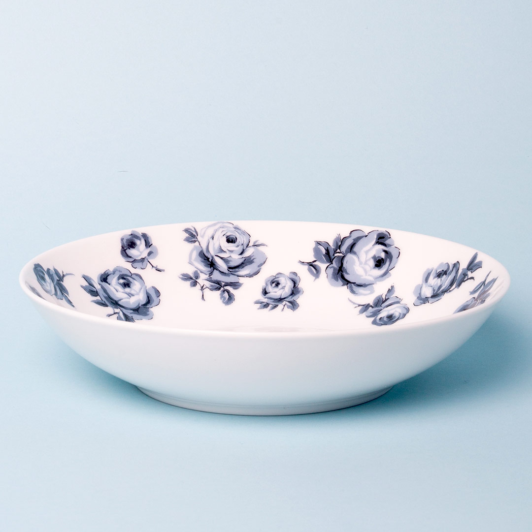 Vintage Indigo Pasta Bowl Vintage Indigo Pasta Bowl